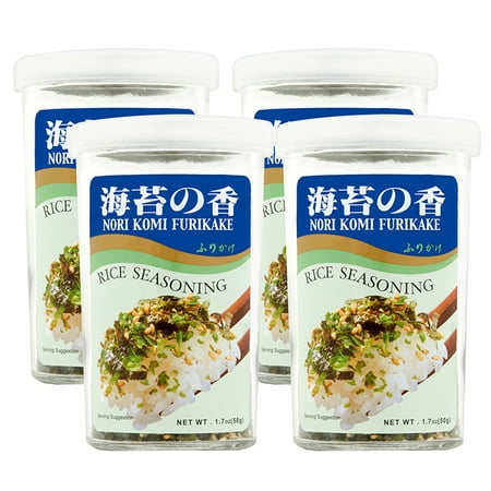 (2 Pack) Nori Komi Furikake Rice Seasoning, 1.7 (Best Seasoning For Rice)