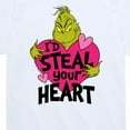 thumbnail image 3 of The Grinch - I'd Steal Your Heart  - Toddler & Youth Short Sleeve Graphic T-Shirt, 3 of 5