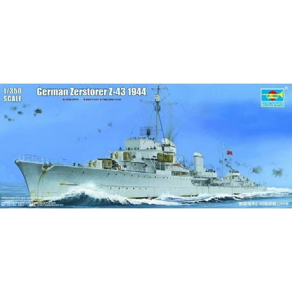 1/350 Trumpeter German Z-43 Destroyer