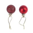 thumbnail image 2 of Silver24pcs 3cm Christmas Tree Topper Ball Baubles Hanging Ornaments Party DecorationsSilver, 2 of 5