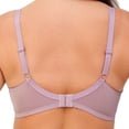 thumbnail image 3 of Underwire Sheer Lace Bra Plus Size Lingerie Comfort Fit 32-42 B C D E F G H I ( 34H, Lavender), 3 of 3
