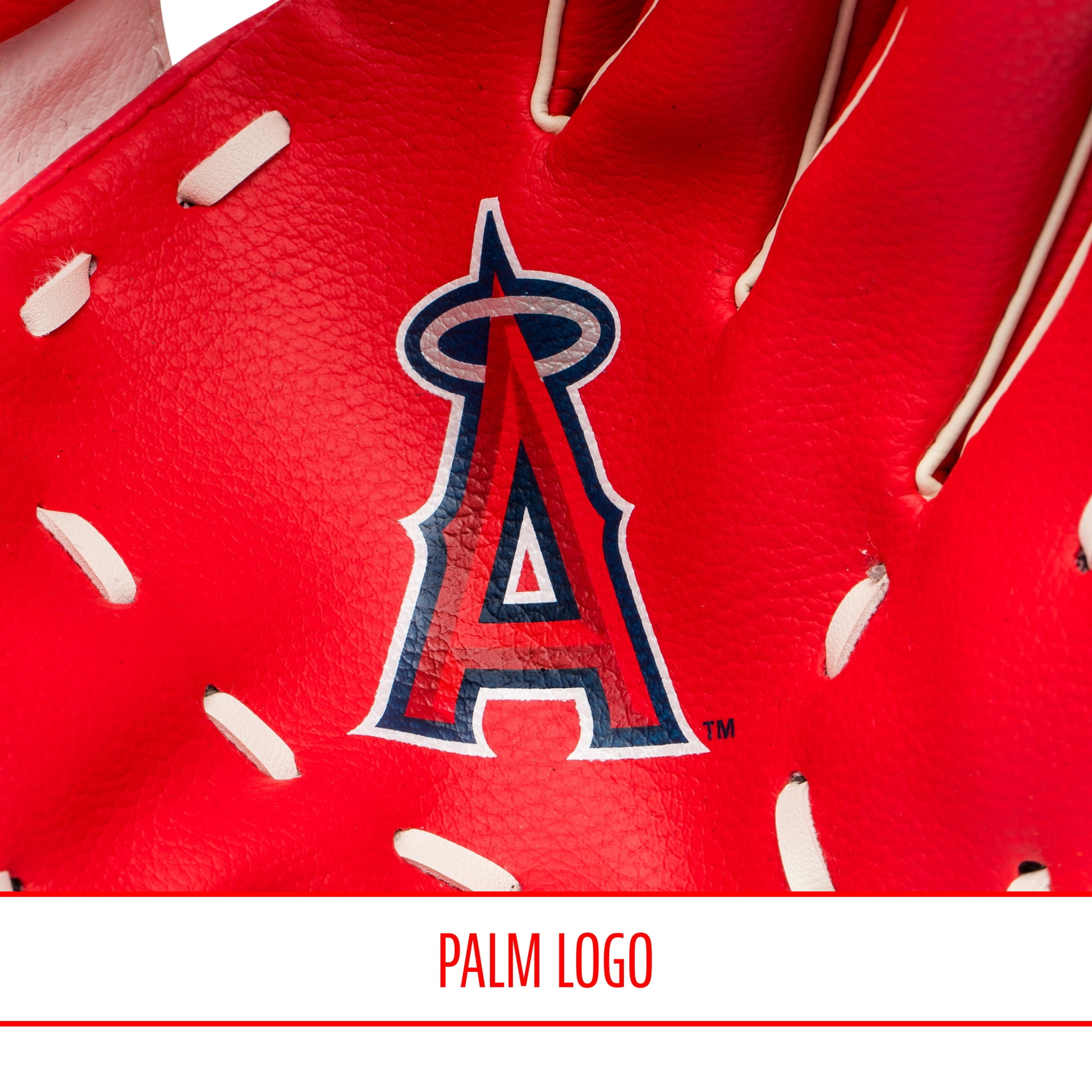 Franklin Sports MLB Los Angeles Angels Youth Teeball Glove + Ball Set, 9.5 in
