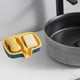 thumbnail image 4 of Bandeja para jabón, doble compartimento, autodrenante, diseño moderno, para baño, plegable, con estructura de metal, para cocina,topliu, 4 of 9