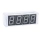 thumbnail image 5 of Kit De Reloj Led Digital Diy De 4 Dígitos Pantalla Automática Tiempo / Temperatura Kit De Bricolaje Electrónico Reloj - Verde Vogacara EL006304-00, 5 of 6
