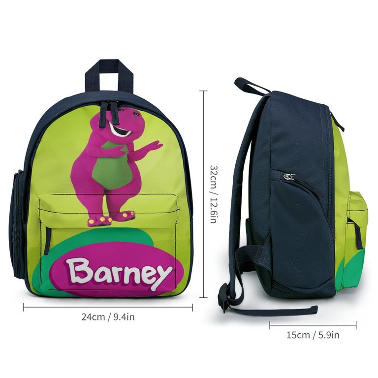 Barney And Friends Backpack Cute Lightweight Small Laptop Bag