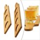thumbnail image 4 of Bandeja de madera de pequeña capacidad para copas de vino, bandeja de té, bandeja de bar de cerveza, bandeja porosa, 4 of 6