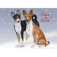 thumbnail image 1 of Pipsqueak Productions Basenji Cartes de Noël en Boîte - Lot de 10, 1 of 1