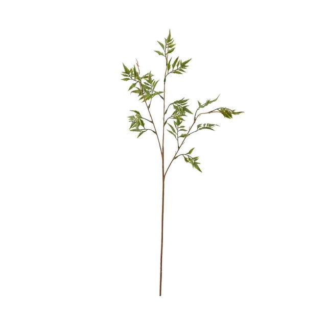 Plantas Artificiales para la Decoración Del Hogar Indoor 25.5 Pulgadas Artificial Rama de Olivo Tallo, Falso Jarrón de Hoja de Planta, Decoración Del Hogar de Rama de Olivo Falsa, Jarrones Interiores