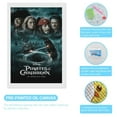 thumbnail image 3 of Pirates of The Caribbean Diamond Arts Kits for Adults Diamond Art Gem Art Painting Full Drill Round Art Gem Painting Kit for Home Wall Decor 8"x12", 3 of 8