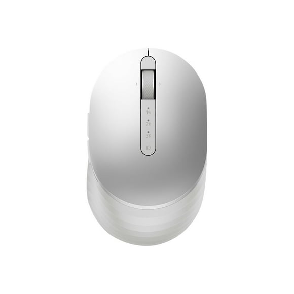 Dell Premier MS7421W - Mouse - optical - 7 buttons - wireless - 2.4 GHz, Bluetooth 5.0 - platinum silver - with 3 years Advanced Exchange Service - for Chromebook 3110, 3110 2-in-1; Latitude 53XX, 54XX, 55XX, 74XX; Precision 3561, 5560