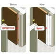 thumbnail image 3 of Pinch Not Door Finger Hinge-Side Safety Guard Shield Protector Set 82-Inch, 3 of 4