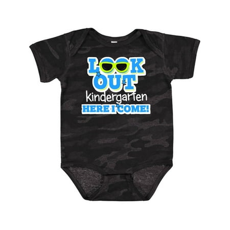 

Inktastic Look out Kindergarten Here I Come Gift Baby Boy Bodysuit