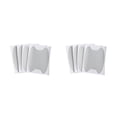 thumbnail image 1 of Transemion Car Door Handle Sticker Fiber Film Anti-scratch Universal Auto Handle Cover Silver 2Set, 1 of 6