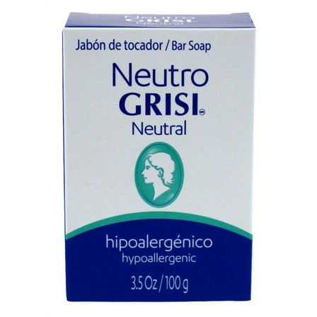 Grisi Bar Soap Neutral Hypoallergenic 3.5 Ounce (Pack of 3)