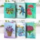 thumbnail image 5 of Toystoory Pintura de cristal de Navidad, tarjeta de felicitación, arte DIY, regalo de Navidad decorativo, ambientes, decoración de de diamantes de Artesanía Toystoory HA068149-01, 5 of 6