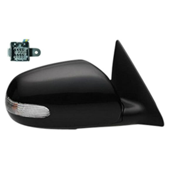 New Aftermarket Passenger Side Right Heated Puddle Lamp Power Door Mirror 876201M000 fits 2010 KIA Forte Koup