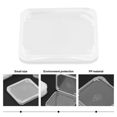 

Sd Case Holder Memory Storage Box Micro Cards Sim Protector Plastic Carrying Boxes Cases Clear Flash Mini Organizer Ssn