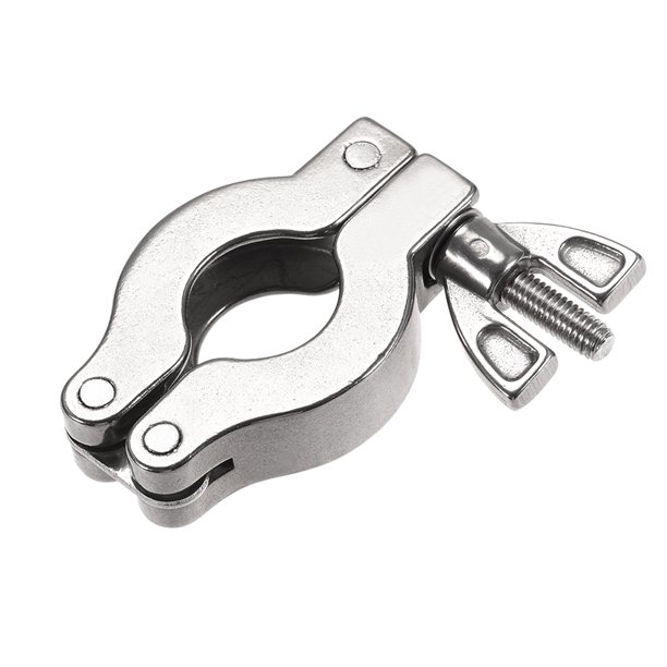 Sanitary Clamp 41mm x 21mm Single Pin Clamp Wing Nut for Ferrule