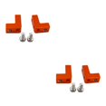 thumbnail image 3 of maskred Improve Handling And Performance With Servo Base For ECX 1/12 RC RGT 136100 Compatible With ECX 1/12 Rc RGT 136100 red 2Set, 3 of 6