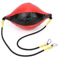 thumbnail image 3 of Response Elasticity Ball, Explosion-Proof Boxing Ball, Wrinkle- Work Out Sports For Excercise Fitness Black Red, 3 of 8