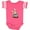 Football Pink and White, variant on Inktastic Velveteen Rabbit Boys or Girls Baby Bodysuit