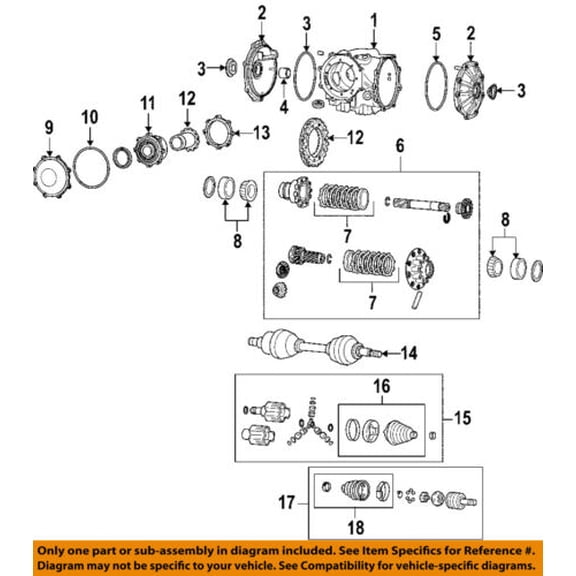 GM OEM Rear Differential-Bearing Housing 19133221