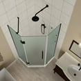 thumbnail image 3 of Aston Sen961f-34-10 Merrick Gs 72" High X 34" Wide X 34" Deep Hinged Frameless Shower, 3 of 7