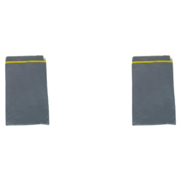 Funda universal para sofá Naiovety Máxima protección transparente color gris 2Conjunto