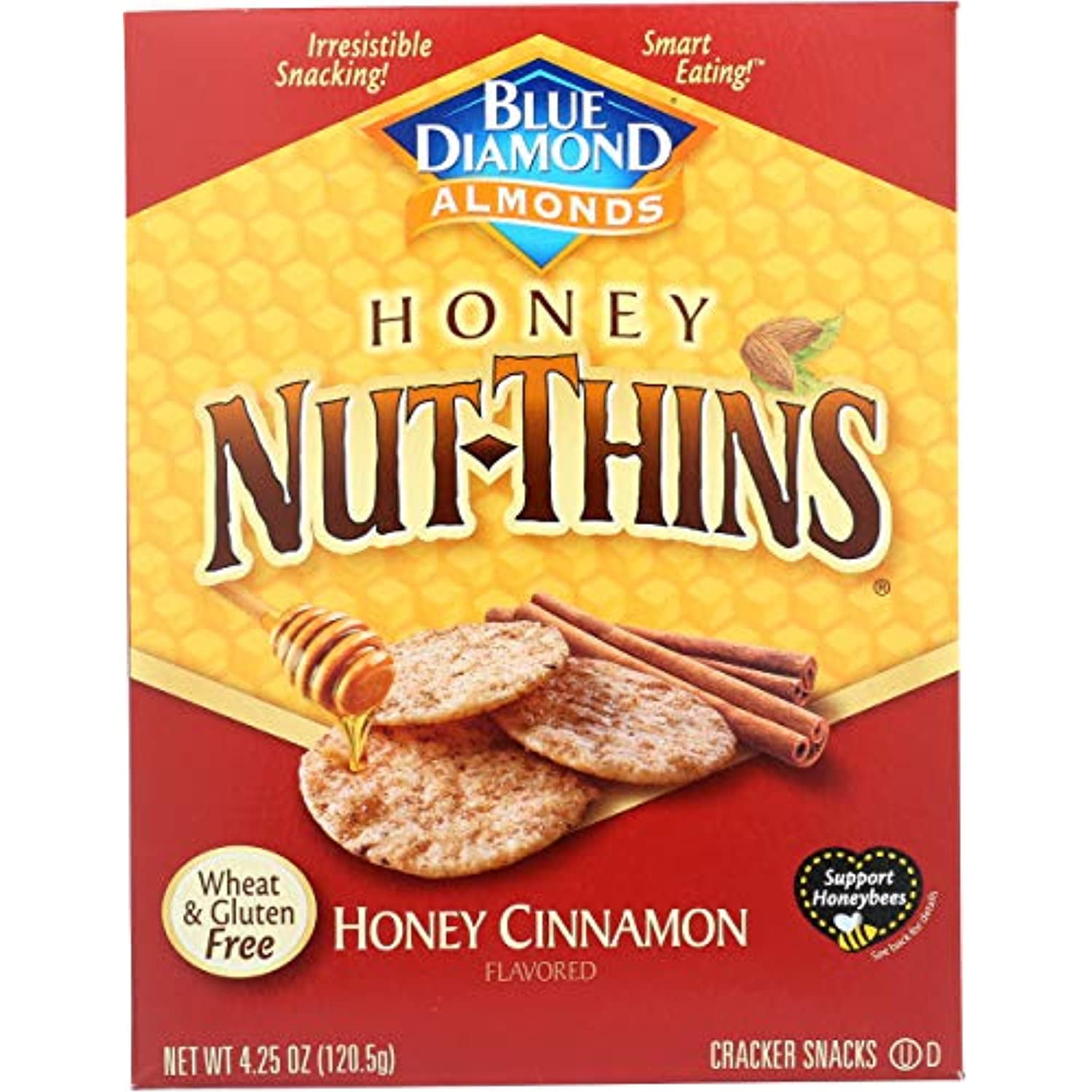 Blue Diamond Bpc1059855 Honey Cinnamon Nut Thins, 4.25 Oz