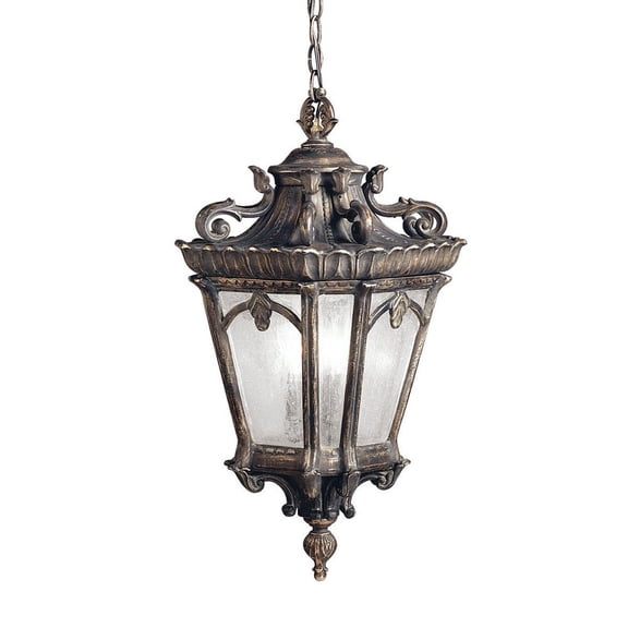 Kichler Lighting - Three Light Outdoor Pendant - Outdoor Hanging Pendant -