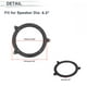 thumbnail image 5 of Anillo Espaciador de Altavoz Único Bargains Adaptador de Altavoz Tweeter para BMW 3 (E46) para 5" 2 Pcs, 5 of 7