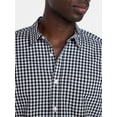 thumbnail image 4 of George Men's and Men's Big and Tall Button Up Poplin Shirt with Short Sleeves, Sizes S-5XL, LT-3XLT, 4 of 5