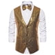 thumbnail image 3 of Chaquetas de Prendas de Vestir Casuales Para Hombres Otoño E Invierno Chaqueta de Chaleco Informal de Lentejuelas Con Personalidad de Moda Odeerbi ODB-4, 3 of 4