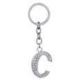 thumbnail image 1 of Porte-clés Design Strass A à Z Pendentif Porte-Clés pour Décoration de Sac à Main, 1 of 8