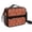 Football Outline Orange, variant on Football Outline Orange Pattern Insulated Lunch Bag with Shoulder Strap and Bottle Holder,Bento School Lunch Bag Box,11x9.5x3.5 Inches
