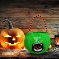thumbnail image 4 of 4Pcs Trick or Treat Candy Goodies Gift Handbag, Halloween Candy Bags, Halloween Pumpkin Baskets, Reusable Pumpkin Bags for Kids Costume Party, 4 of 5