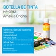 thumbnail image 4 of Botella de tinta original amarilla HP GT52 M0H56AL . HP GT52 GT 5820 5810 Amarillo M0H56AL, 4 of 4