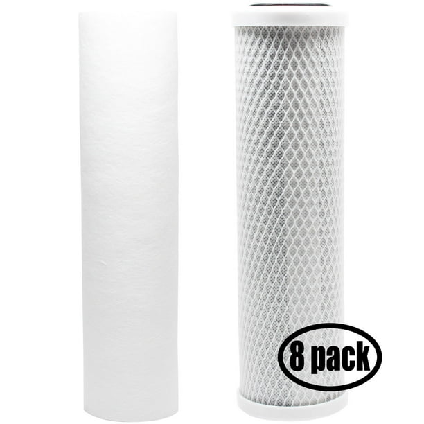 8Pack Replacement for Filter Kit for Rainsoft Ultrefiner UF10 RO