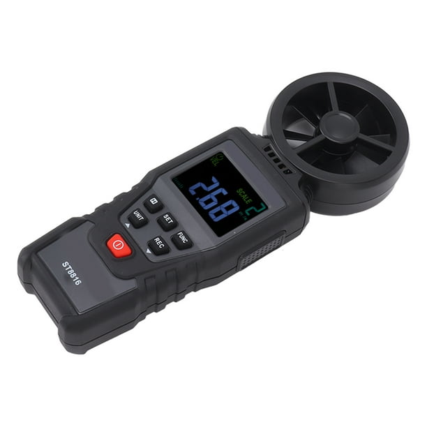 Wind Speed Meter,Handheld Anemometer LCD Display Digital Anemometer