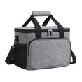 thumbnail image 1 of Lunch Bag Insulated Lunch Box for Women/Men Reusable Lunch Tote Bag with Adjustable Shoulder Strap,Front Zipper Pocket A, 1 of 5