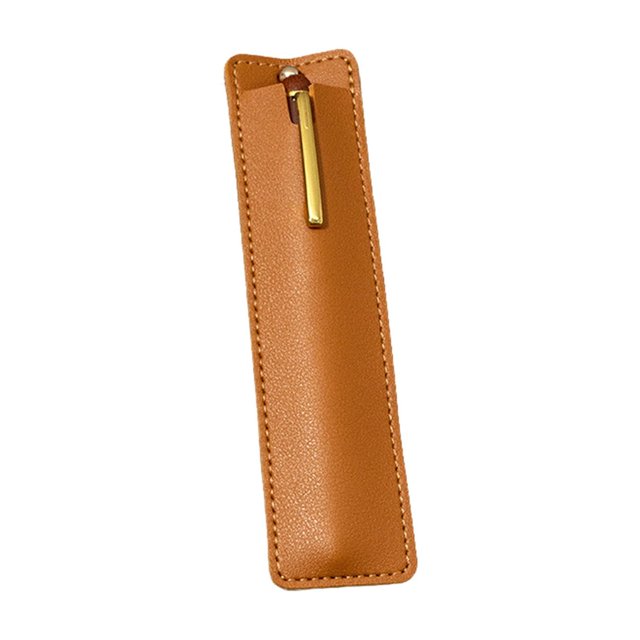 Fiudx Ofertas Y Liquidación Estuche De Lápices De Cuero Transparente Estuche De Lápices De Cuero De Moda Papelería Estuche De Lápices De Gran Capacidad Para Estudiantes De Secundaria Y Secundaria