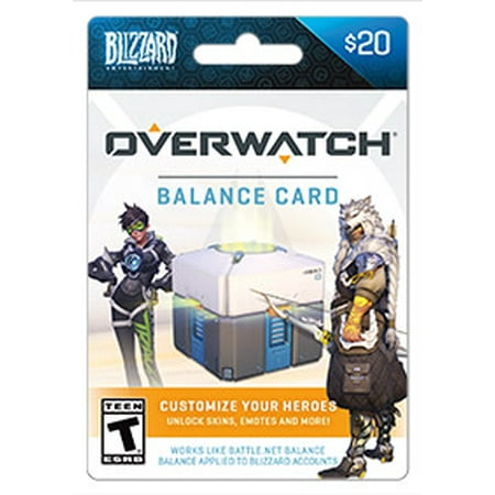 Blizzard Balance Overwatch $20 (email delivery) (Best Pc For Overwatch)