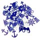 thumbnail image 2 of Botones de Madera Sunnimix 100pcs Azul Decorativa para Manualidades, 2 of 6