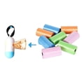 thumbnail image 4 of Bolsa para Desechar Pañales Portátiles para Bebés, Bolsas para Desechos de mascota, Bolsas para para Viajes, Baños Portát - , tal se describe Un rollo de 10 (1 rollo de 15 piezas) Hugo Bolsas para desechos de pañales, 4 of 8