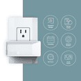 thumbnail image 3 of Deako Smart Plug, Compatible with Alexa, Google, Samsung, Remote App Control, 15A/120V, White, 3 of 8