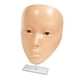 thumbnail image 2 of Práctica de maquillaje reutilizable Modelo de maniquí facial Lavable Piel de entrenamiento flexible Cabeza de maniquí realista 5D Silicona para salón, 2 of 9