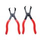 thumbnail image 2 of Juego de 2 Alicates para Quitar Pasadores de Empuje Strade Fareast Limited Acero Alto Contenido de Carbono Rojo, 2 of 8
