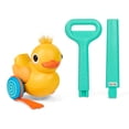 thumbnail image 6 of Battat Wacky Waddle Duck Push Toy with Sounds, Toddler and Preschool Toys, 12 Months +, 6 of 8