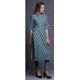 thumbnail image 3 of Bimba Kurtis pour Femmes Robe Longue Imprimée Kurti Haut Indien, 3 of 5