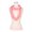 Neon Pink, variant on Soft Striped Infinity Loop Jersey Scarf